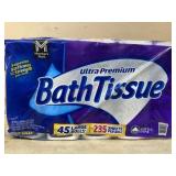 45 rolls bath tissue purple top