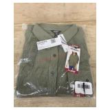 Ladies buffalo xl waffle button up