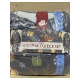 Mens holiday fleece set