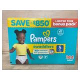 Pampers Swaddlers Diapers Size 5 Pack