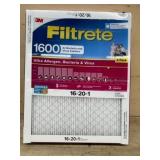 3M Filtrete 1600 Ultra Allergen Filters 4-Pack