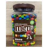 Milk Chocolate M&Mï¿½s in Plastic Jar