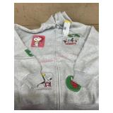 Ladies Medium Peanuts Zip Front Hoodie