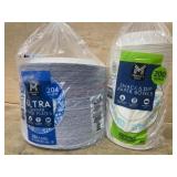 Disposable Plates and Bowls Pack