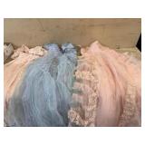 Box lot of vintage dresses