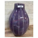 12 inch Purple vase