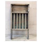 Old National Washboard
