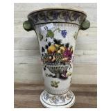 13 inch Fruit print vase