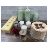 Box lot of candles