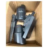 Used Outdoor Black Solar Lights