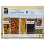 Fliplock Storage Containers Set of 8