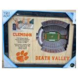 Clemson Memorial Stadium 3D Wood Art