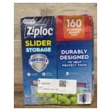 Ziploc Slider Storage Bags, 160 Count