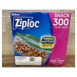 Ziploc Snack Bags ï¿½ 300 Total Bags