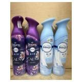 Downy Calm and Febreze Air Mist Lot