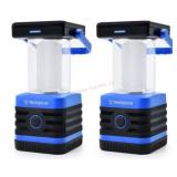 Westinghouse Solar LED Lanterns, Set of 2