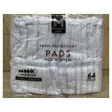 Womenï¿½s Total Protection Pads, 64 Count