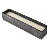 Black Cement Citronella Candle