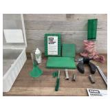 RCBS reloading supplies. Case loading block.