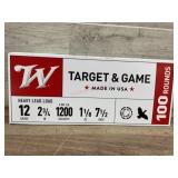 Winchester 12 ga 7.5 shot 100 shells