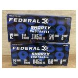 Federal shortys 12 ga 10 per box