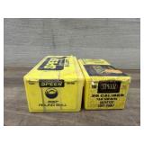 Speer .530 round ball and 38 caliber bullets