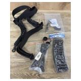 Flat of bet keepers. Ice molds. Straps