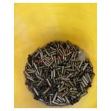 5 gallon bucket of mixed caliber brass 1/2-2/3