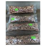 4 bags bullets varying calibers