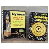 Lyman and speer reloading handbooks