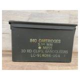 Ammo can empty