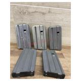 5 colt AR-15 mags