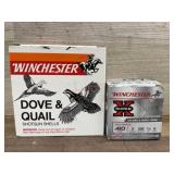 Winchester 25 shells 12 ga 8 shot 10 shells 410 6