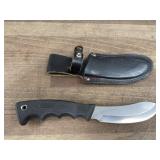Vintage Coleman Western knife with sheath