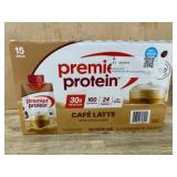 Premier Protein Cafe Latte, 15-Pack