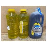 Dish Soap and Cleaning Products Assortment