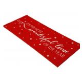 23ï¿½ï¿½ x 57ï¿½ï¿½ Holiday Coir Door Mat