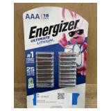 Energizer AAA Ultimate Lithium Batteries, 18 Pack