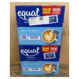 Equal Zero-Calorie Sweetener Packets