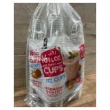 Pack of 132 Clear Plastic Cups