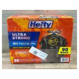 Hefty Ultra Strong Trash Can Liners, 90 Count