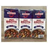 Swanson Beef Broth, Pack of 3