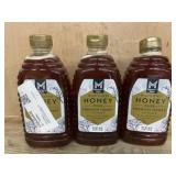 Wildflower Honey Pure Premium Honey Trio