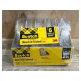 Scotch Double-Sided Tape, 6 Rolls