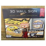 3D Wall Sign with NFL Team Design