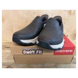 Skechers Menï¿½s Iziah Shoes, Size 9.5, Brown