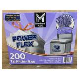 Kitchen Trash Bags, Lavender Scent, 200-Count