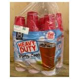 Heavy Duty Party Cups, Pack of 240