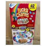 Lucky Charms and Cinnamon Toast Mini Bars