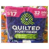 32 rolls quilted northern pink top